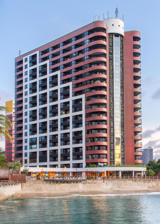Iate Plaza Hotel 402 Fortaleza  Bagian luar foto