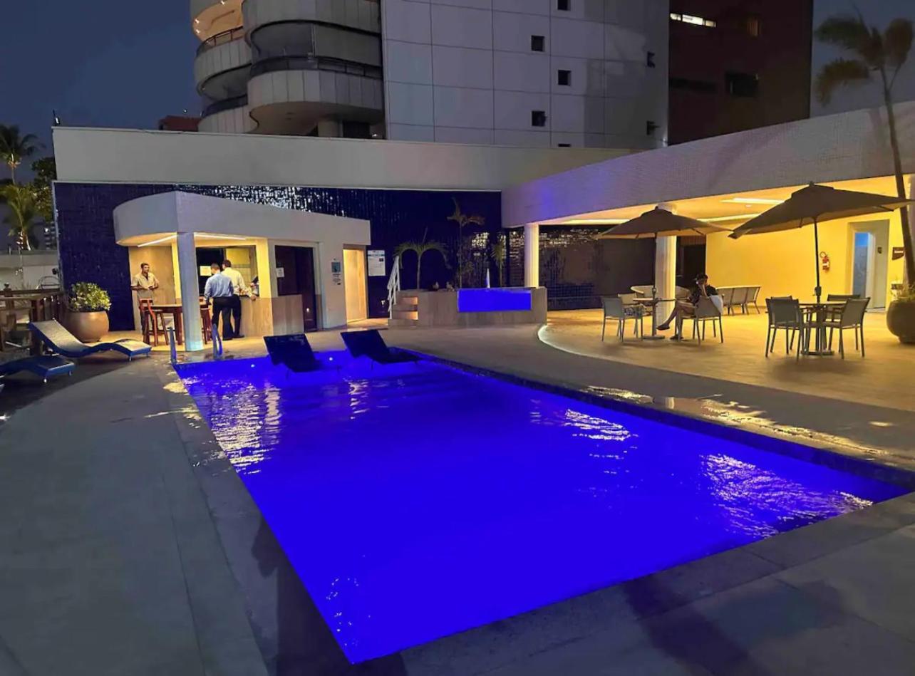 Iate Plaza Hotel 402 Fortaleza  Bagian luar foto